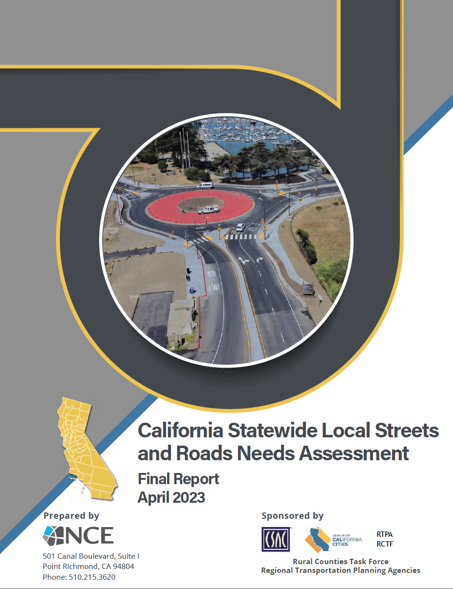 Image of 2020 Statewide Local Streets and Roads Needs Assessment Report Cover